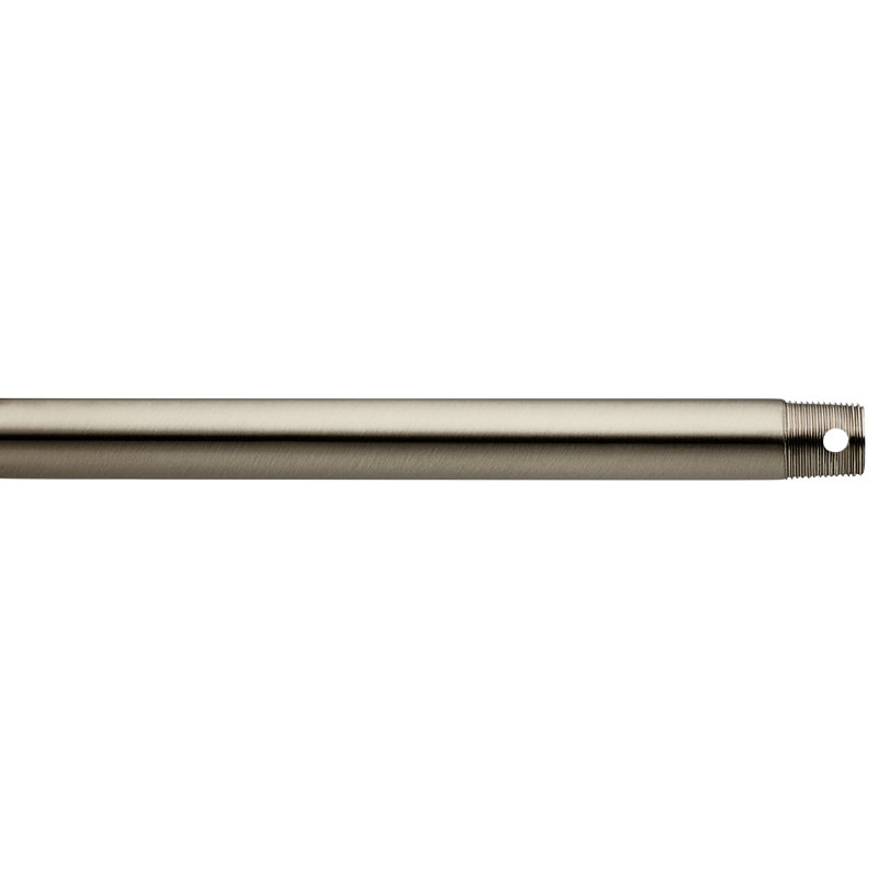 Tige de ventilateur de plafond Kittery Point Maglione, H 12 po x l 0,75 po x P 0,75 po, Acier inoxydable brossé