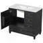 Meuble-lavabo 36 po avec lavabo en céramique-860985539