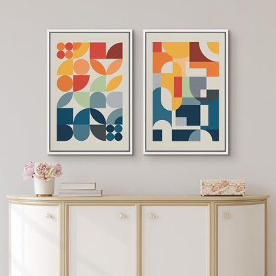 Mid Century Shape 2 - Pieces