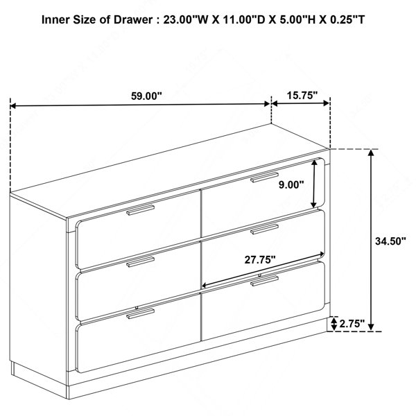 Dimensions du produit