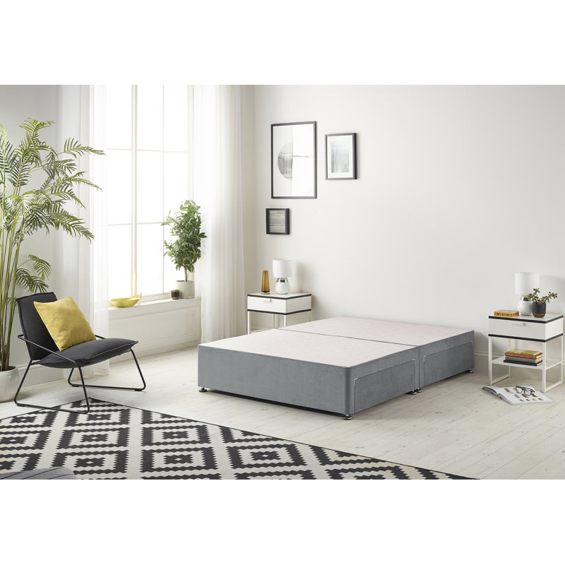 Dennishia Bed, Single (3'), Charcoal, No Drawer