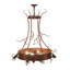 Woodland Pine 4 - Light Chandelier