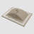 Go Peak Track 18'' Ceramic Rectangular Bathroom Sink with Overflow