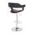 Swivel Upholstered Adjustable Height Counter Stool-36209721