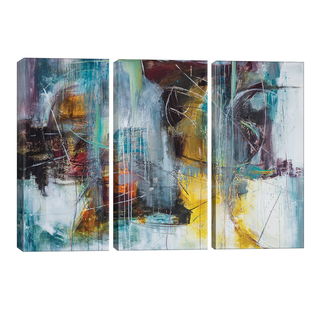 'Birdland' Graphic Art Multi-Piece Image on Wapped Canvas