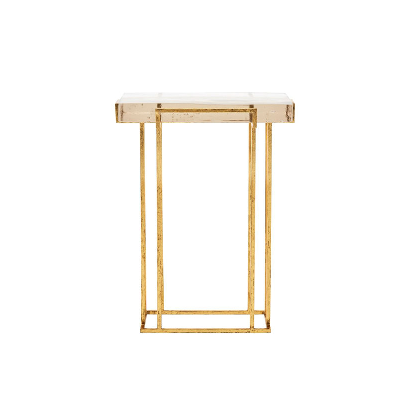 Prism Glass End Table