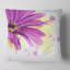 Jolie fleur mauve à l'aquarelle - coussin à imprimé floral-30746039-30746035