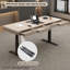 Bureau réglable électrique 70,87 "beige moderne et minimaliste-129227879