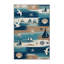  Tapis de style nautique lavable-753276025