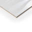 Silom White Wave 12" x 24" Glossy 3D Textured Wall Tile