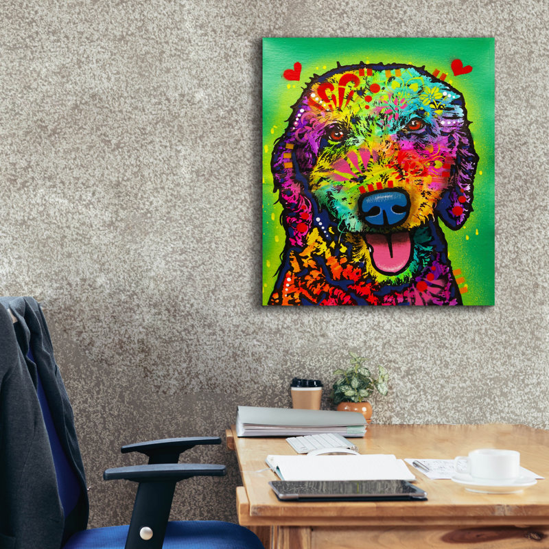 'Depth' by Dean Russo Canvas Wall Art, 30" H x 26" W x 1.5" D