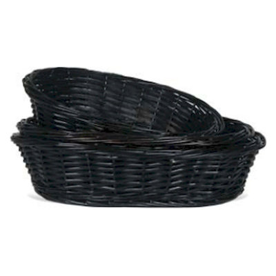 Panier à mèches/en rotin oval