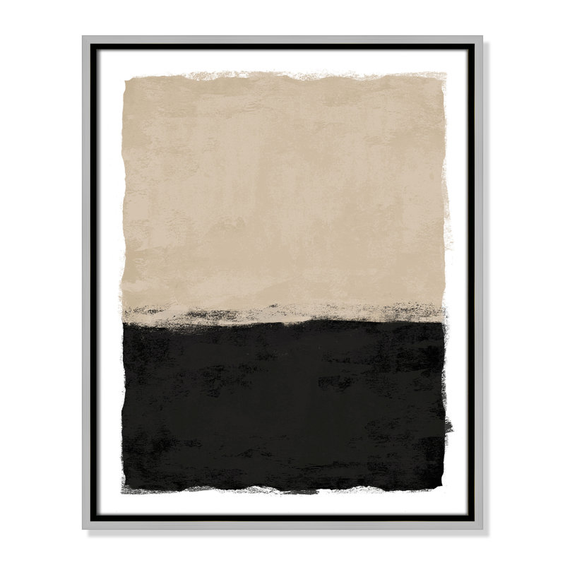 Impression au clair de lune II par Natalie Carpentieri, Flottant argenté, L 17,5 po x H 21,5 po