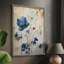 Reproduction encadrée FLORAL Series LVI - bois massif-1712466457