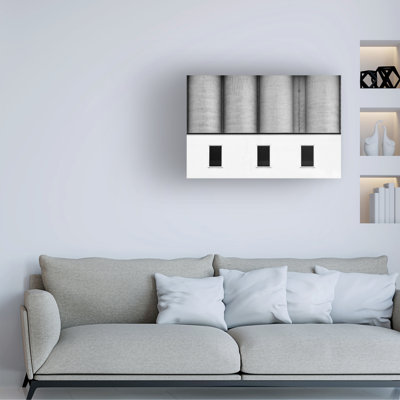 Jef Van Den Shapes In Contrast Canvas Art