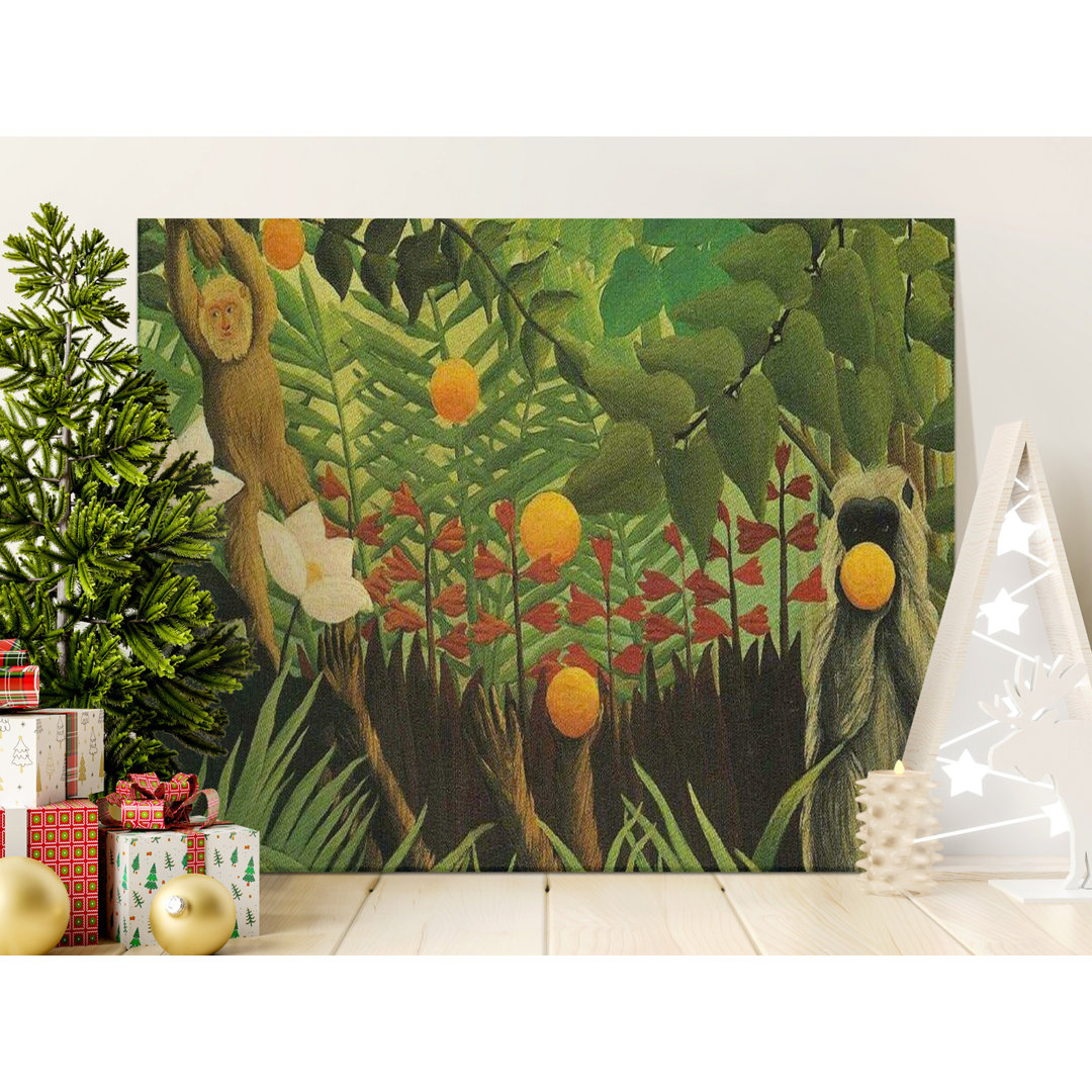 Tropical Jungle Monkeys Vibrant Musgrave
