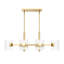 Luminaire suspendu cylindrique à 6 lumières Merrillville