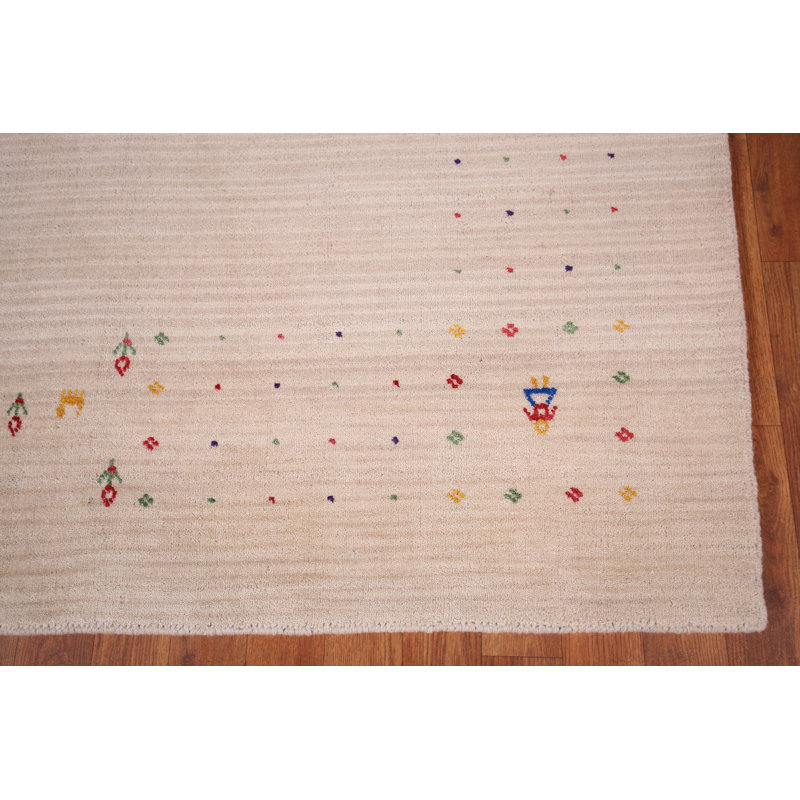 Handmade Gabbeh Oriental Area Rug 8x8