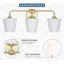  Applique murale pour meuble-lavabo 3 lumières Roberts-106713537