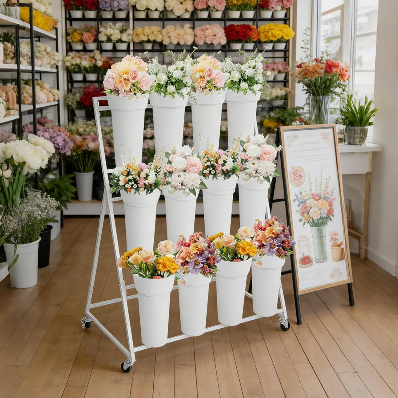 Plant Stand, White