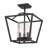 Skegness 3 - Light Steel Dimmable Geometric Chandelier-1628260851