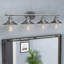 Éclairage de meuble-lavabo à 4 lumières d'intensité variable Kiesel-399135051