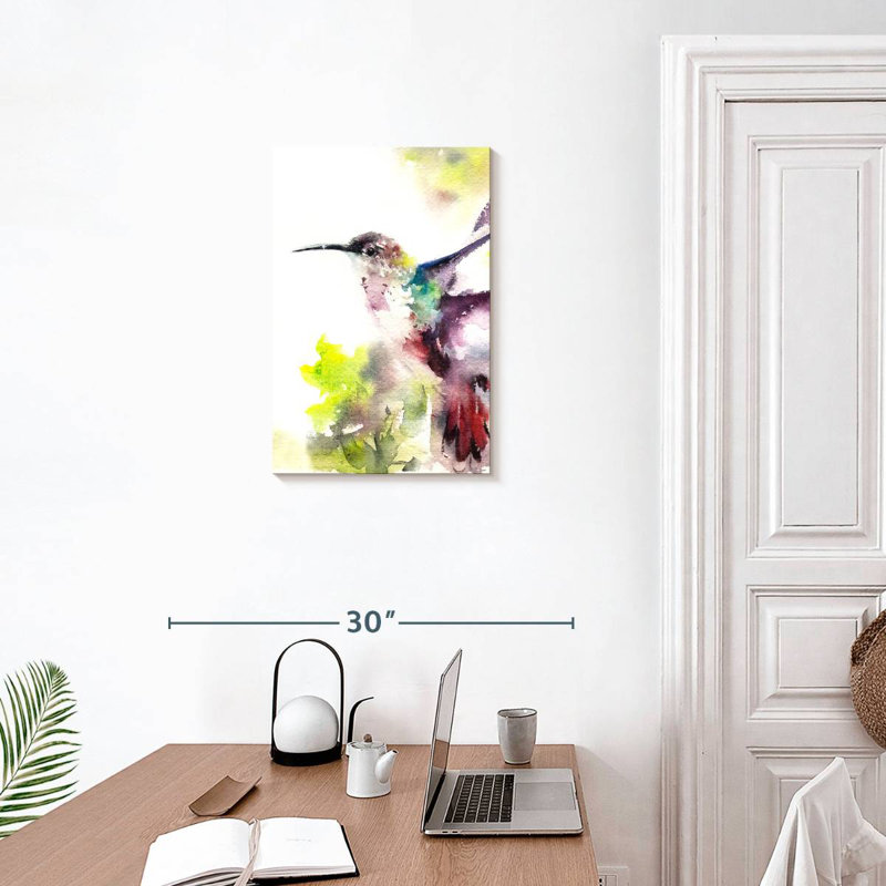 Brampt Hummingbird Hues, 24" H x 16" W