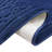 Custom Size Trellis Bordered Design Navy Machine Washable Slip Resistant Medium Pile Hallway Rug-1012780467