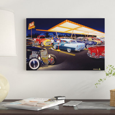 Ted par Bruce Kaiser - Reproduction de publicité sur toile tendue