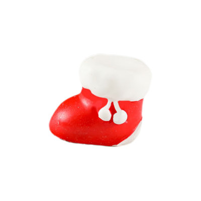 Mini Christmas Resin Figurine, Tree Bell Stocking Gift Ornament For Garden Decor, 0.8x0.8x0.8in Color D