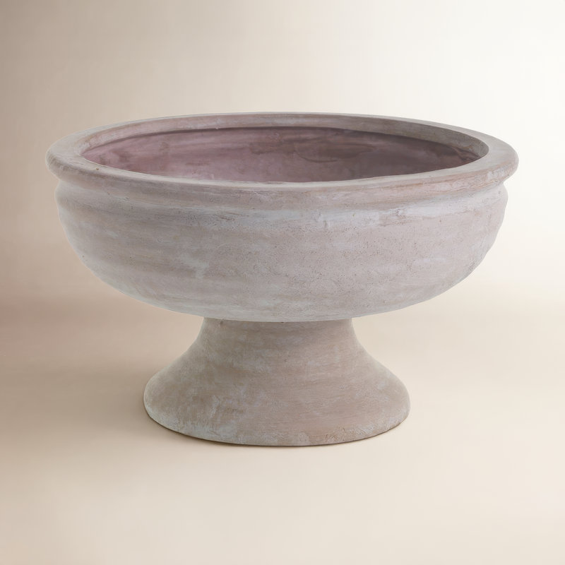 Pot à fleurs en céramique Hettie, H 5,75 po x l 10,25 po x P 10,25 po