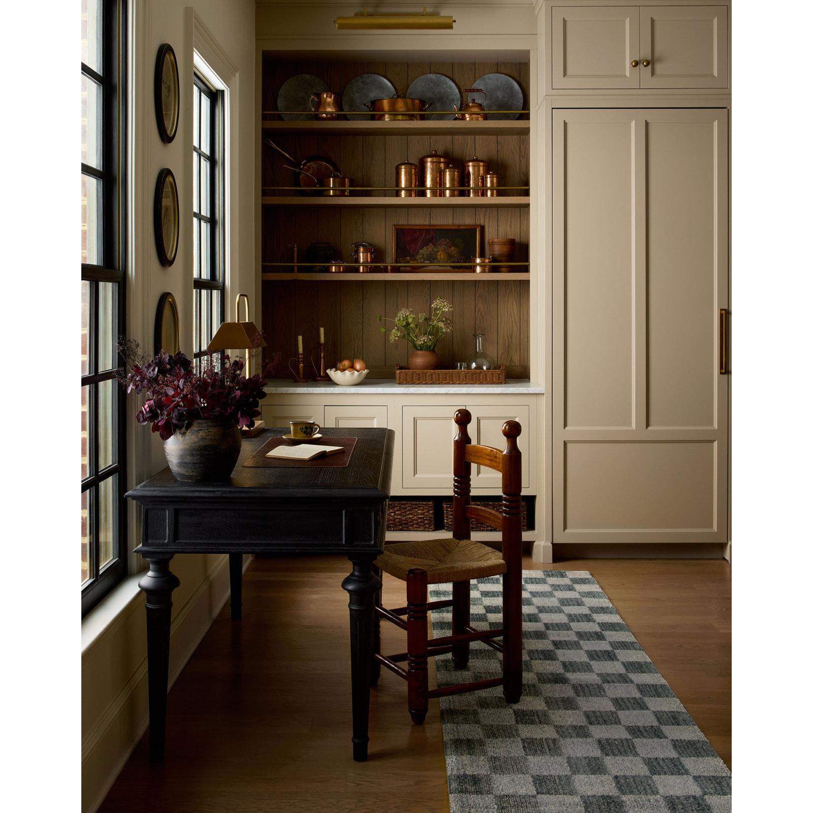 Chris Loves Julia x Loloi Calvin Blue Ivory Rug, Rectangle 6'3" x 9'6"