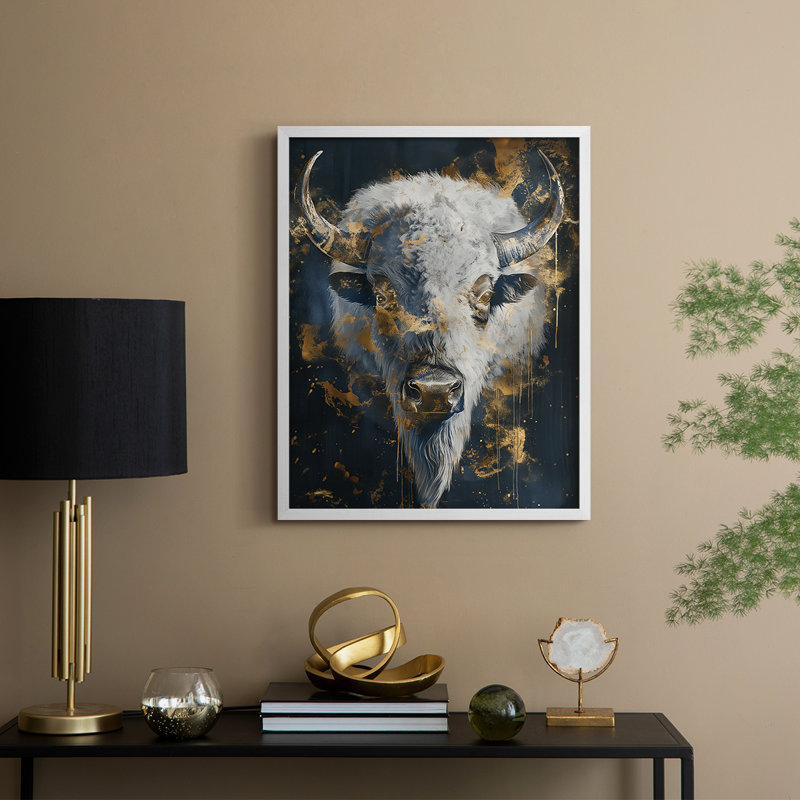 ANIMALS Series CXLV III - reproduction encadrée de qualité supérieure - prête à être accrochée - aucun clou requis