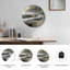 Horloge murale décorative en verre Ocean Landscape-76660230