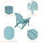Chaise Adirondack Volkard HiPS-1736506437