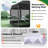 10'x15' Heavy Duty Canopy Tent, Pop up Gazebo with Netting Screened-105123540