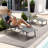 Cllgone Outdoor Chaise Lounge Set-1471513697-1471513699