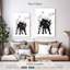 Brampt chien abstrait noir-108238159