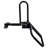 Black Steel Pickup Tailgate Ladder, Foldable Universal Truck Bed Access Step, Multi-functional For Climbing And Cargo Fixing