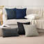 Striped Square Cushion Cover-717624744