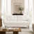 Corvo White Faux Leather