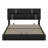 Upholstered Platform Bed With Hydraulic Storage System-486308486