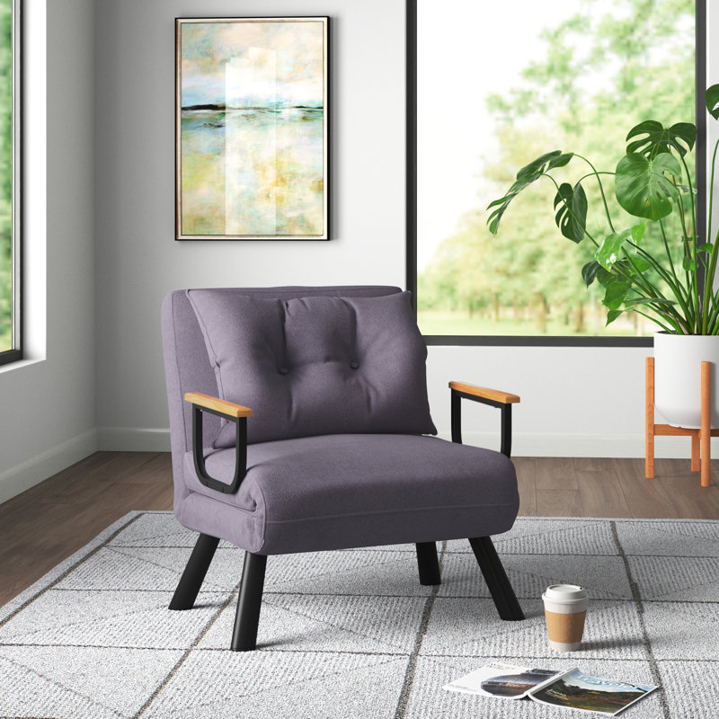 Biggins 1 Seater Sofa Bed, Grey