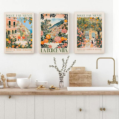 3 Piece Wrapped Canvas Print