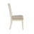 Scavorris 44" White Finish Rectangular Table With Wicker Dining Chair Set