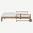 Outdoor Wooden Sunbed Double Chaise Lounge-1200905013