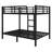 Bunk Bed for Teens and Adults, with Sturdy Frame