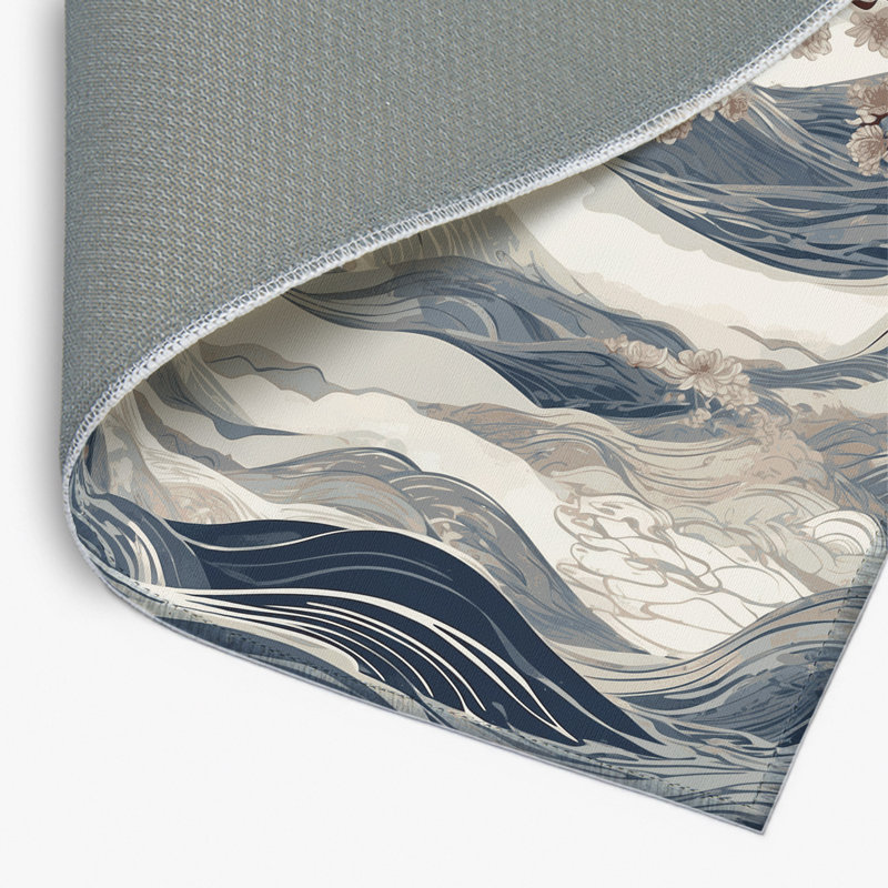 Tapis intérieur et extérieur Blush Skyline, Rectangle 4pi x 6 pi