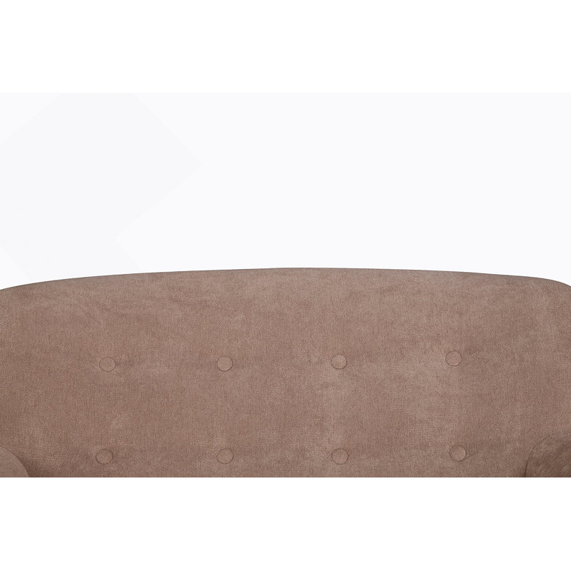 Chaise d'appoint polyvalente en polyester pour diverses occasions et styles de décoration, Tanné
