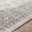 Oriental Charcoal/Light Beige Area Rug-914630640